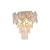 Aplica Cristal Alara 2x E27 Auriu ModernLight Concept