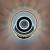 Lustra LED Cristal, Inara, 40W, Lumina Rece/Calda/Neutra, Negru ModernLight Concept