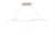 Lustra LED cu telecomanda STUDIO JELENA, 35W, lumina Rece/Calda/Neutra, Dimabila, Alb ModernLight Concept