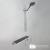 Coloana Dus Inox Lucios Argintiu Negru 11211BH/C ModernLight Concept