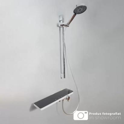 Coloana Dus Inox Lucios Argintiu Negru 11211BH/C ModernLight Concept