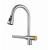 Baterie Bucatarie cu Dus Extractibil Inox Argintiu Cu Functie Cascada YB1500S ModernLight Concept