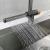 Baterie Bucatarie cu Dus Extractibil Inox Gri Cu Functie Cascada YB1500N ModernLight Concept