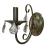 Aplica Alka 1x E14 Bronz Antichizat ModernLight Concept