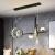 Lustra LED suspendata cu telecomanda DAMARA 46W, lumina Rece/Calda/Neutra, Dimabila, Negru, Inaltime Reglabila ModernLight Concept