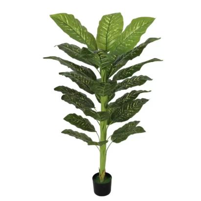 Planta Artificiala 24 Frunze fara Ghiveci 160cm Verde ModernLight Concept