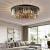 Candelabru Cristal Brady 12x E14 Negru ModernLight Concept