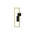 Aplica LED Nissa 17W Auriu Negru ModernLight Concept