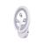 Aplica LED DAISY, 13W, Lumina Rece/Calda/Neutra, Alb cu Cristal ModernLight Concept