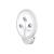 Aplica LED DAISY, 13W, Lumina Rece/Calda/Neutra, Alb cu Cristal ModernLight Concept