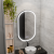 Oglinda LED Ovala 50x80, Velara Touch, Sistem Dezaburire, Dimabila ModernLight Concept