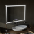 Oglinda LED Rectangulara, 60x80cm, VillayTouch Marcello, Sistem Dezaburire, Dimabila ModernLight Concept