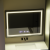 Oglinda LED Rectangulara, 80x60cm, Verite Majeste Noir Motion Glow Marcello, Sistem Dezaburire, Ceas & Termometru, Dimabila ModernLight Concept