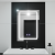Oglinda LED Rectangulara, 50x70cm, Koven Touch, Sistem Dezaburire,Dimabila ModernLight Concept