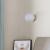 Aplica Sanziana 1x G9 Alb Auriu ModernLight Concept