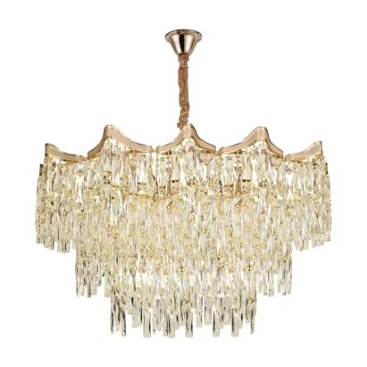 Candelabru Cristal Braylon 20x E27 Auriu ModernLight Concept
