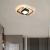 Lustra LED DUOFORM, 17W, 3 Patrate, lumina Rece/Calda/Neutra, Negru ModernLight Concept