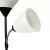 Lampadar Rory 2x E27 Alb Negru ModernLight Concept