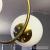 Lustra LOFT Atelier, 2x E27, Alb Auriu, Metal, Inaltime Reglabila ModernLight Concept