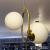 Lustra LOFT Atelier, 2x E27, Alb Auriu, Metal, Inaltime Reglabila ModernLight Concept