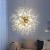 Candelabru Cristal Schonbrunn, 9x G9, Diametru 49cm, Auriu Lucios, Inaltime Reglabila ModernLight Concept