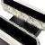 Lustra LED cristal QUADRIS 24W, 2 Patrate, lumina Rece/Calda/Neutra, Dimabila, Negru ModernLight Concept