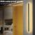 Aplica LED de Exterior Mack, Lungime 60cm, 8W, IP65, Metal, Liniar, Negru ModernLight Concept