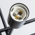 Lustra Modernist Octa 8, 8x E27, Negru, Design Modern ModernLight Concept