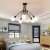 Lustra Modernist Penta 5, 5x E27, Negru, Design Modern ModernLight Concept