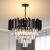 Candelabru Cristal BLOIS 10x E27 Negru Auriu ModernLight Concept