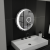 Oglinda LED Rotunda, 60cm, Orbis Touch, Sistem Dezaburire,Dimabila ModernLight Concept
