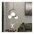 Lustra LOFT Atrium, 3x E27, Alb Auriu, Metal, Inaltime Reglabila ModernLight Concept