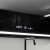 Oglinda LED Rectangulara, 120x80cm, Verite Majeste Noir Motion Glow Marcello, Sistem Dezaburire, Ceas & Termometru, Dimabila ModernLight Concept