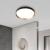 Plafoniera LED Mohamad 48W Auriu Negru ModernLight Concept