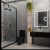 Oglinda LED Rectangulara, 75x90cm, Eclat MotionGlow Marcello, Sistem Dezaburire, Ceas & Termometru, Lupa Cosmetica, Dimabila ModernLight Concept