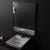 Oglinda LED Rectangulara, 60x80cm, Morrin Senzor MotionGlow Marcello, Efect 3D ModernLight Concept