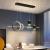 Lustra LED suspendata cu telecomanda PAULINA 74W, lumina Rece/Calda/Neutra, Dimabila, Negru, Inaltime Reglabila ModernLight Concept
