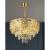 Candelabru Cristal NEUSCHWANSTEIN Eleganza 7xE14, Diametru 49cm, Auriu, Inaltime Reglabila ModernLight Concept