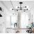 Lustra Architek Hexa, 6 x E27, Negru, Metal ModernLight Concept