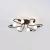 Lustra MODERNIST Hexa 6, 6x E27, Negru, Design Modern ModernLight Concept