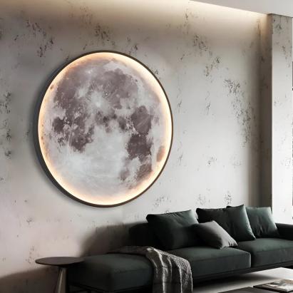 Aplica LED Decorativa Luna 45W Diametru 80CM 3000/4000/6000K ModernLight Concept