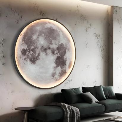 Aplica LED Decorativa Luna 68W Diametru 120CM 3000/4000/6000K ModernLight Concept