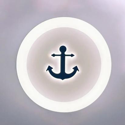Lustra LED NAVY 68W, Diametru 49cm, lumina Rece/Calda/Neutra, Alb ModernLight Concept