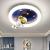 Lustra LED ASTRONAUT 51W, lumina Rece/Calda/Neutra, Alb Albastru ModernLight Concept