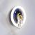 Lustra LED ASTRONAUT 51W, lumina Rece/Calda/Neutra, Alb Albastru ModernLight Concept