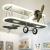 Lustra LED suspendata AVION 148W, lumina Rece/Calda/Neutra, Alb Gri ModernLight Concept