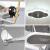 Lustra LED suspendata AVION 148W, lumina Rece/Calda/Neutra, Alb Gri ModernLight Concept