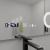 Oglinda LED Rectangulara, 100x80cm, Precision MotionGlow Marcello, Sistem Dezaburire, Ceas & Termometru, Lupa Cosmetica, Dimabila ModernLight Concept