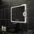 Oglinda LED Rectangulara, 80x60cm, Eclat MotionGlow Marcello, Sistem Dezaburire, Ceas & Termometru, Lupa Cosmetica, Dimabila ModernLight Concept