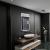 Oglinda LED Rectangulara, 50x70cm, Eclat MotionGlow Marcello, Sistem Dezaburire, Ceas & Termometru, Lupa Cosmetica, Dimabila ModernLight Concept